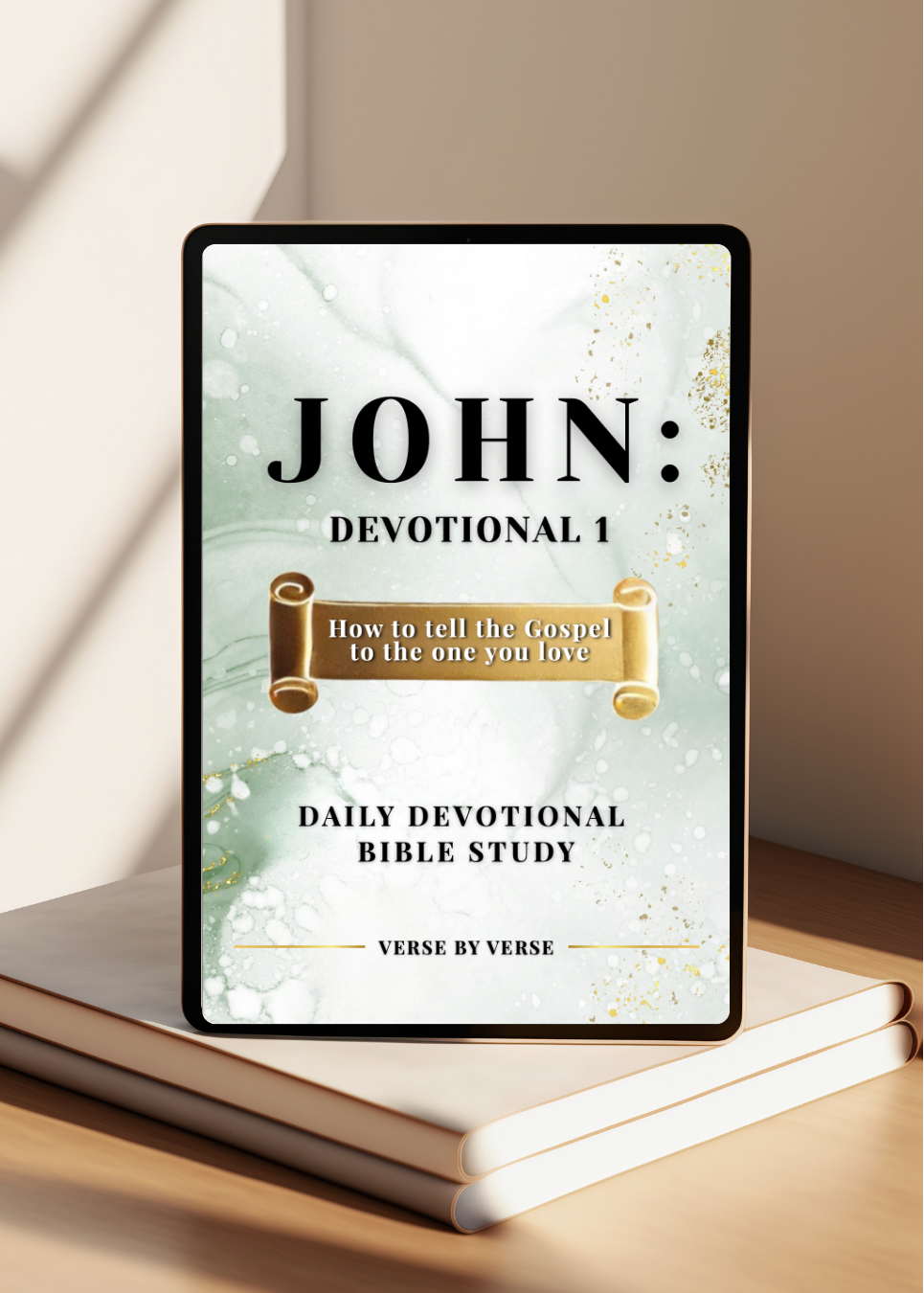 Free Daily Devotional Bible Study: The Gospel of John 1A (Lesson 1 only)