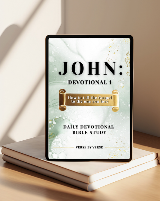 Daily Devotional Bible Study: The Gospel of John 1 (Chapter 1-4 / Total 9 Lessons)
